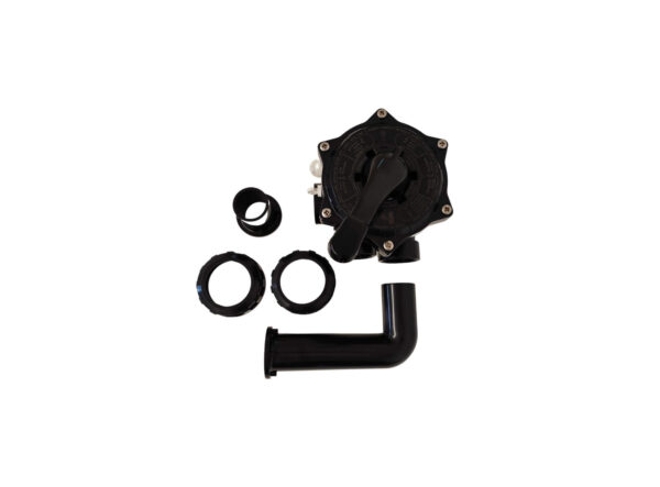 PureS 6 Wege Ventil Praher schwarz 1 1/2“ I.G unverklebt – Bild 2