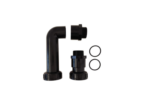 PureS Verrohrungselement für iWash Ventil für Filterabstand 230 mm / 2“ Ventil
