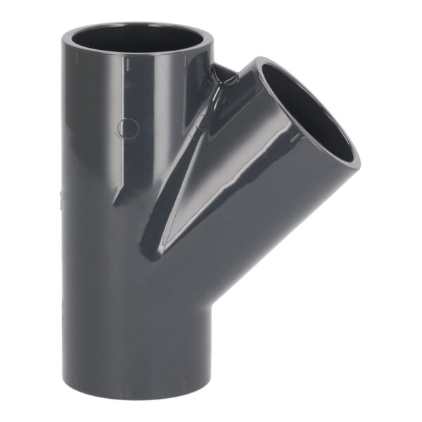 PVC T-Stück 45°