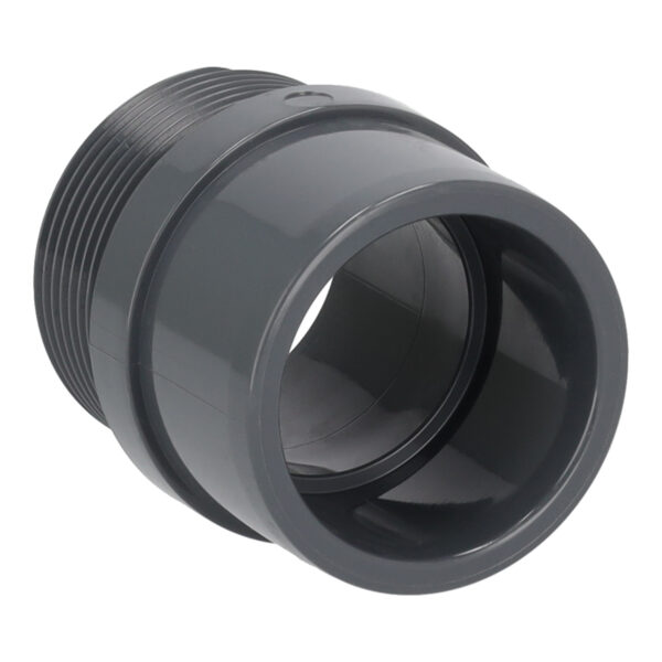 PVC Übergangsnippel 50mm x 2"AG PN10 – Bild 3