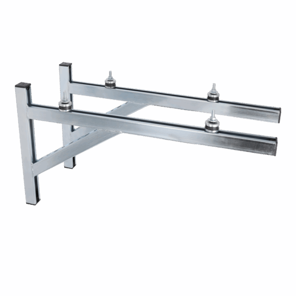 Wandkonsolenset 800mm Stützlast 100kg